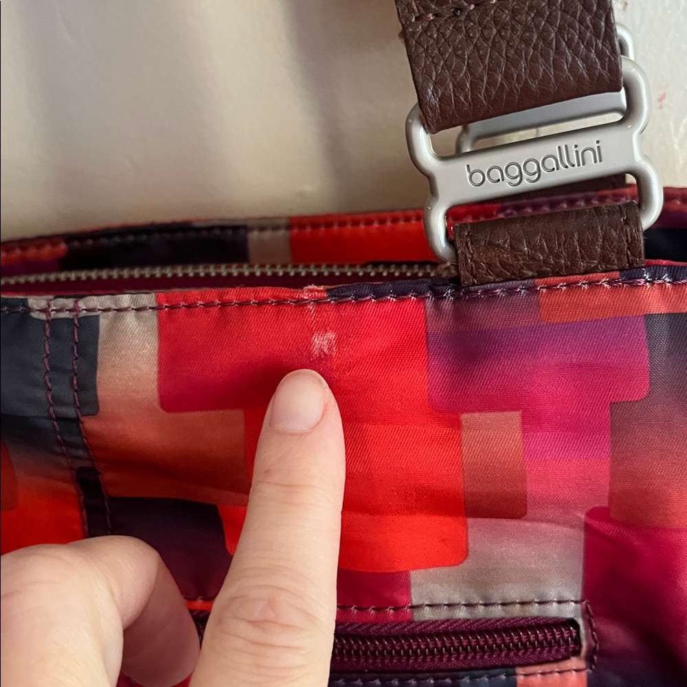 baggallini audrey satchel ombre printed bag - Picture 6 of 10